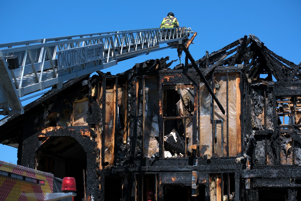 Westridge home destroyed in overnight house fire